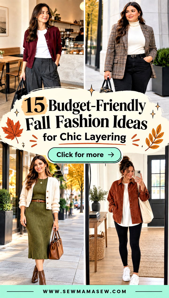 15 Budget-Friendly Fall Fashion Ideas for Chic Layering - 15 Budget-Friendly Fall Fashion Ideas for Chic Layering