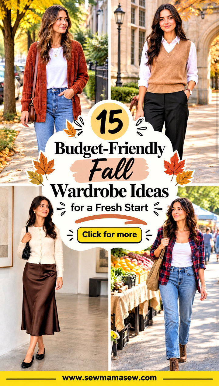 15 Budget-Friendly Fall Wardrobe Ideas for a Fresh Start - 15 Budget-Friendly Fall Wardrobe Ideas for a Fresh Start