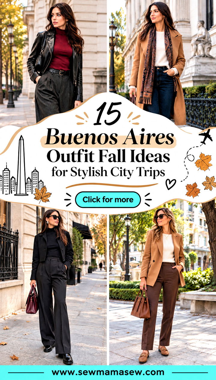 15 Buenos Aires Outfit Fall Ideas for Stylish City Trips - 15 Buenos Aires Outfit Fall Ideas for Stylish City Trips
