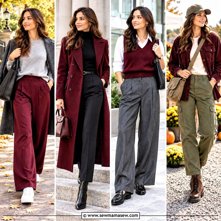 15 Burgundy Fall Outfits 2026 for Rich, Cozy Everyday Style