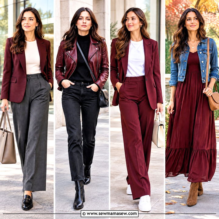 15 Burgundy Outfit Ideas Fall Chic Looks for Cool Days