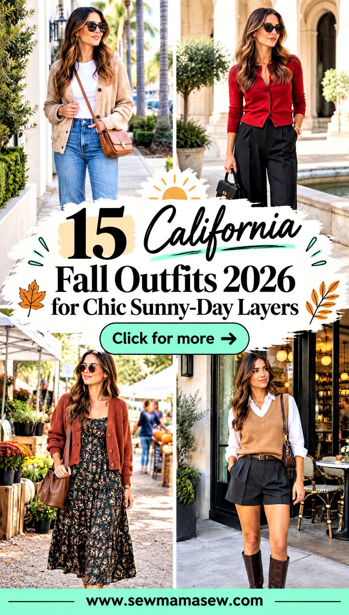 15 California Fall Outfits 2026 for Chic Sunny-Day Layers - 15 California Fall Outfits 2026 for Chic Sunny-Day Layers