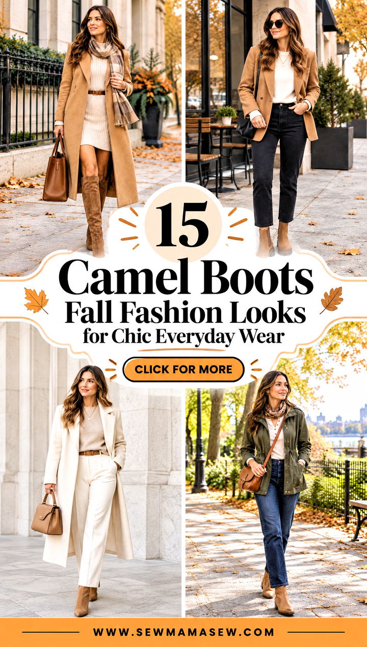 15 Camel Boots Fall Fashion Looks for Chic Everyday Wear - 15 Camel Boots Fall Fashion Looks for Chic Everyday Wear