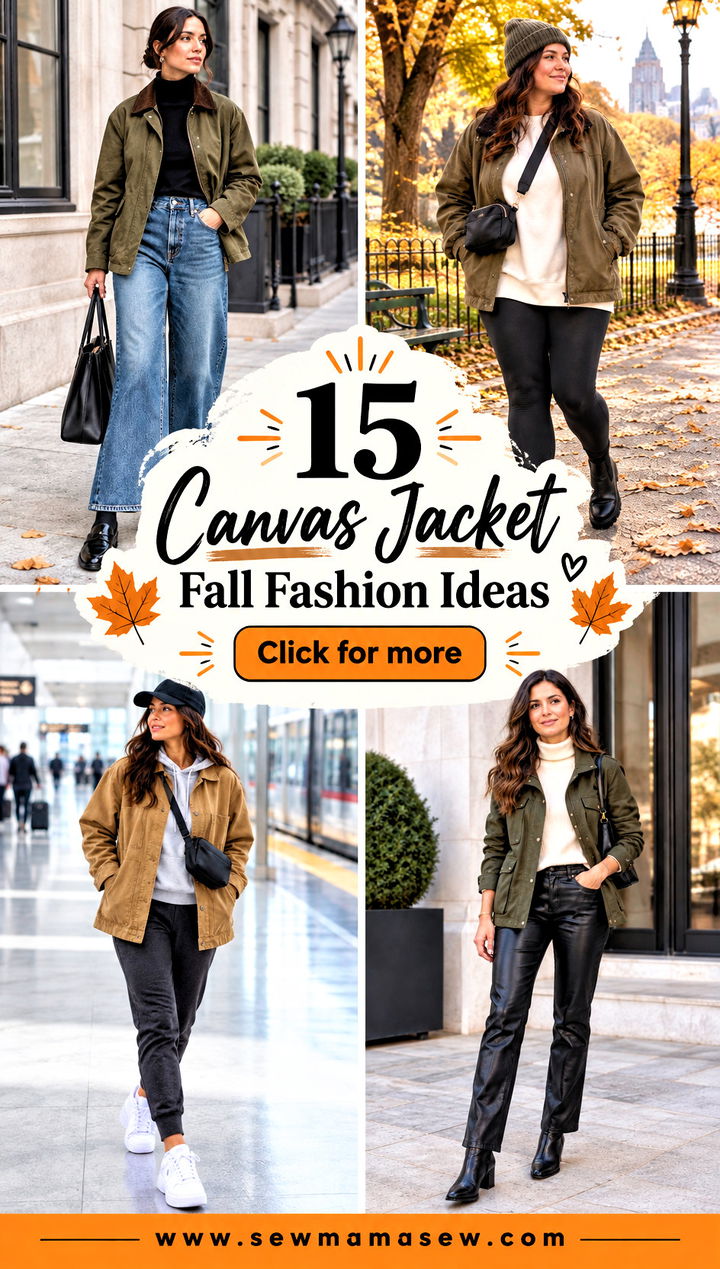 15 Canvas Jacket Fall Fashion Ideas Cozy Looks for Cool Days - 15 Canvas Jacket Fall Fashion Ideas: Cozy Looks for Cool Days