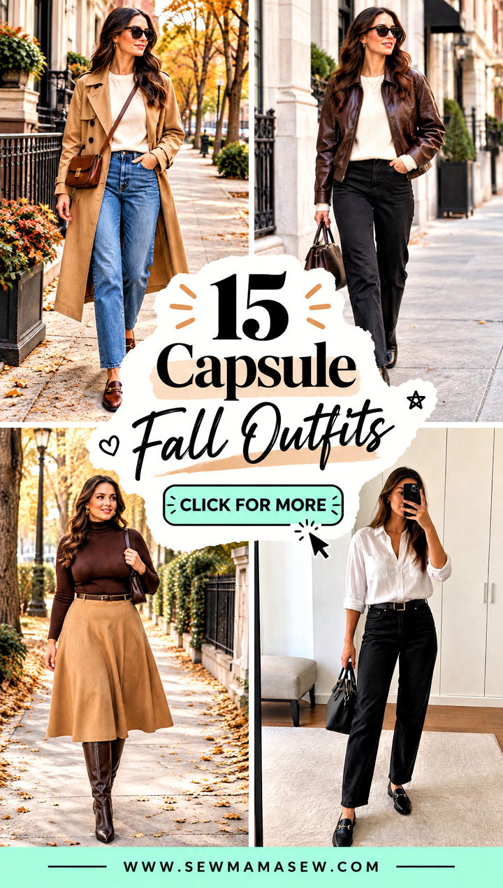 15 Capsule Fall Outfits Effortless Looks for Busy Mornings - 15 Capsule Fall Outfits: Effortless Looks for Busy Mornings