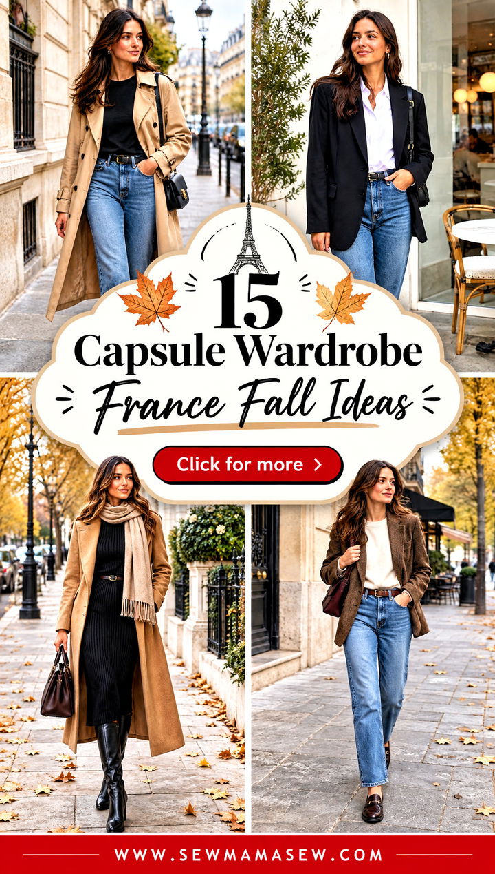 15 Capsule Wardrobe France Fall Ideas Effortless City Style - 15 Capsule Wardrobe France Fall Ideas: Effortless City Style