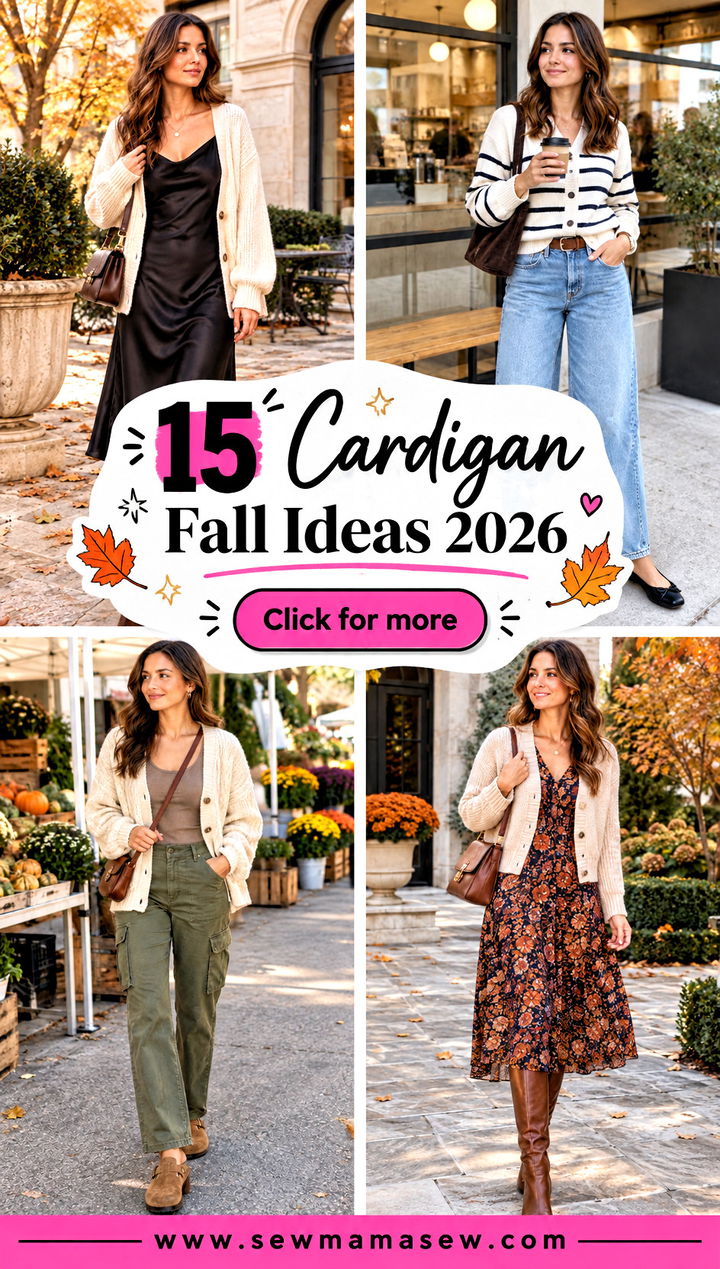 15 Cardigan Fall Ideas 2026 Cozy Layers for Everyday Style - 15 Cardigan Fall Ideas 2026: Cozy Layers for Everyday Style
