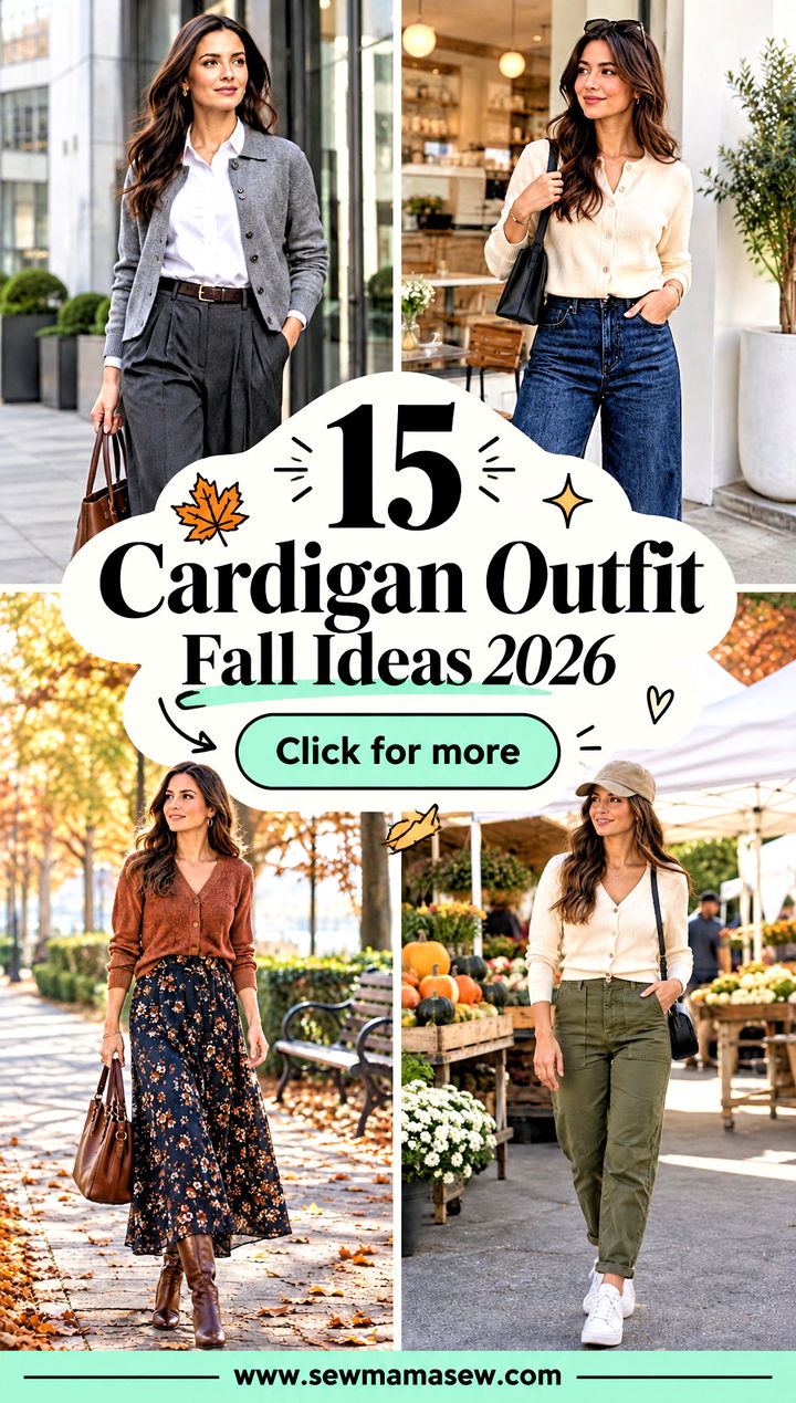 15 Cardigan Outfit Fall Ideas 2026 Effortless Everyday Chic - 15 Cardigan Outfit Fall Ideas 2026: Effortless Everyday Chic
