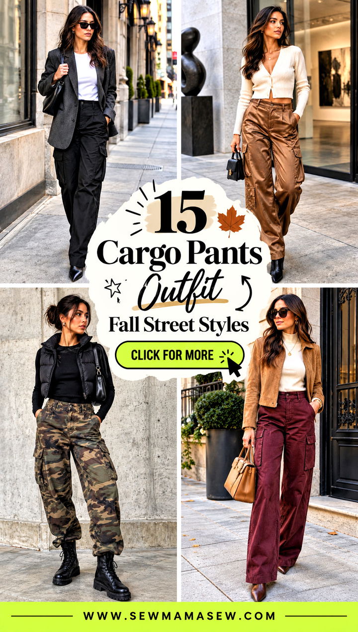 15 Cargo Pants Outfit Fall Street Styles Fresh Urban Looks - 15 Cargo Pants Outfit Fall Street Styles: Fresh Urban Looks