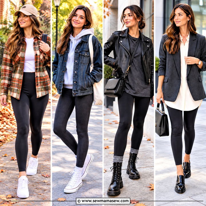 15 Casual Autumn Outfits Leggings: Cozy Looks for Busy Days