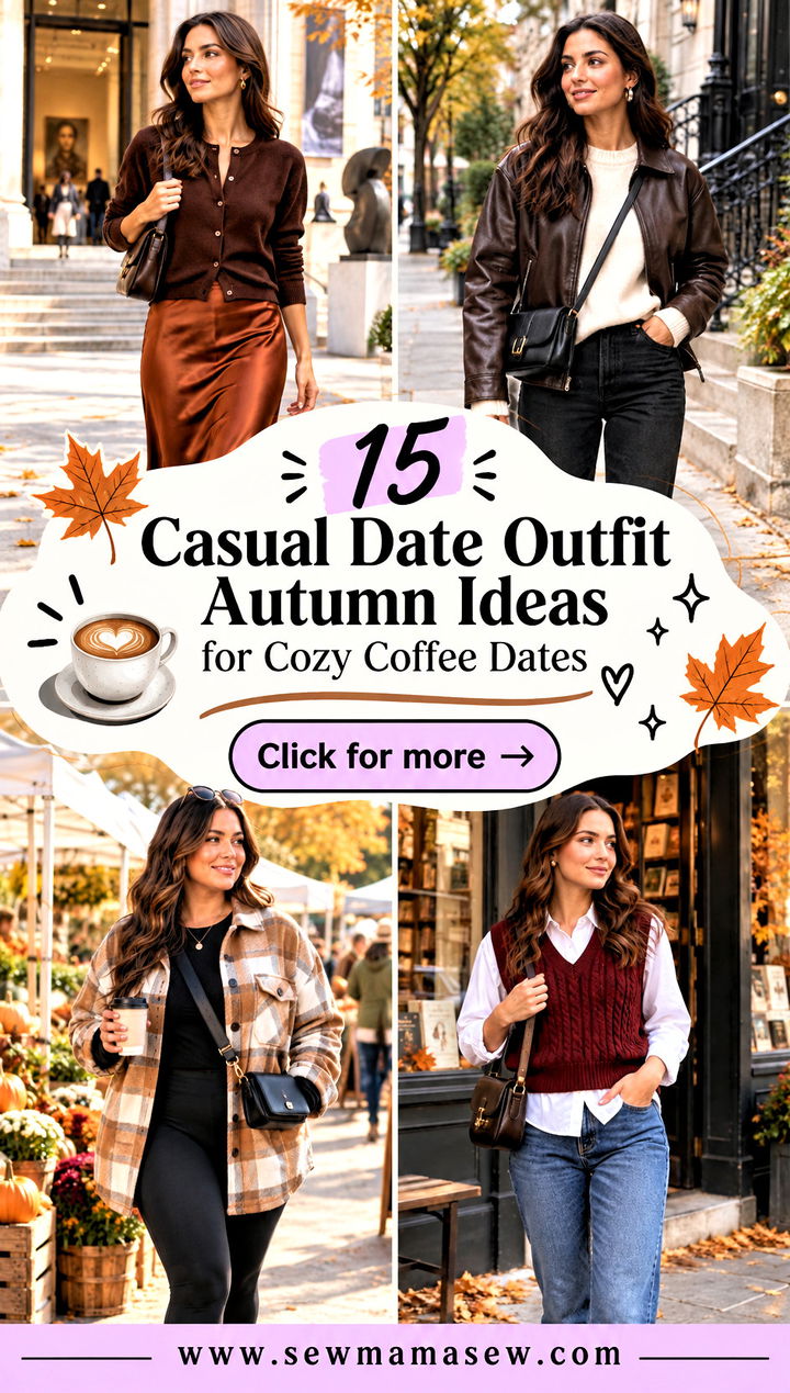 15 Casual Date Outfit Autumn Ideas for Cozy Coffee Dates - 15 Casual Date Outfit Autumn Ideas for Cozy Coffee Dates