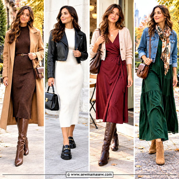 15 Casual Dress For Fall Ideas for Cozy, Effortless Style