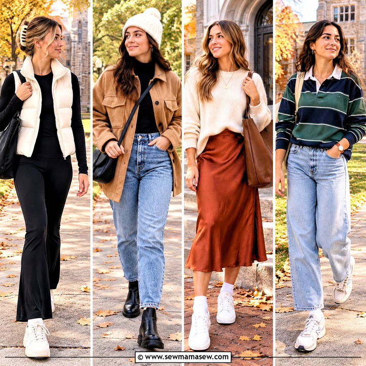 15 Casual Fall College Outfits for Cozy, Stylish Campus Days