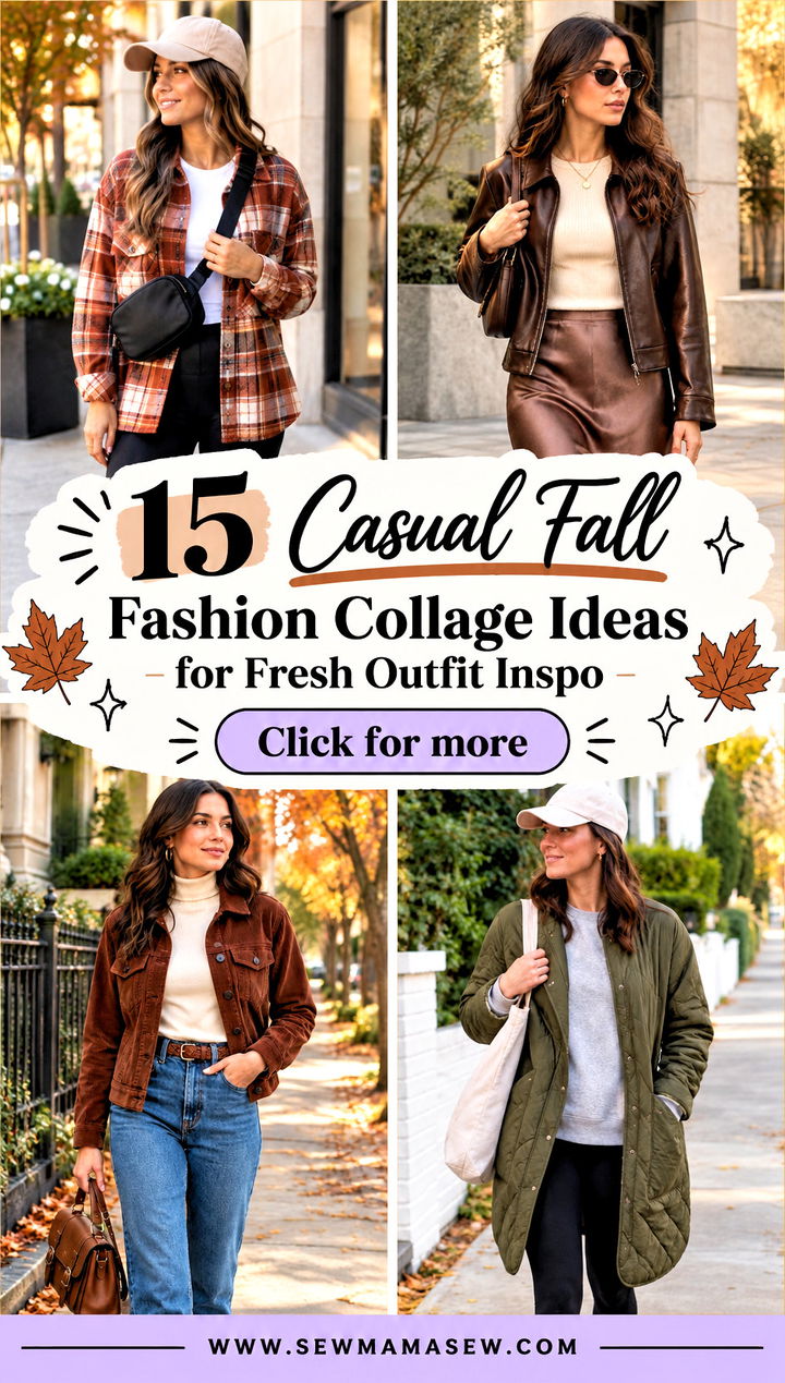 15 Casual Fall Fashion Collage Ideas for Fresh Outfit Inspo - 15 Casual Fall Fashion Collage Ideas for Fresh Outfit Inspo