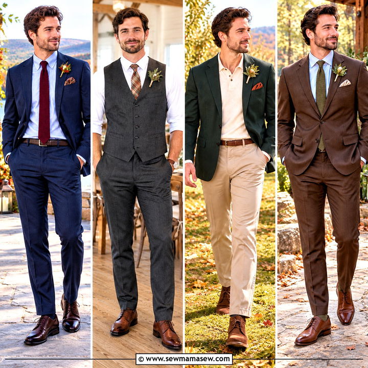 15 Casual Fall Groom Attire Ideas for a Relaxed Stylish Day