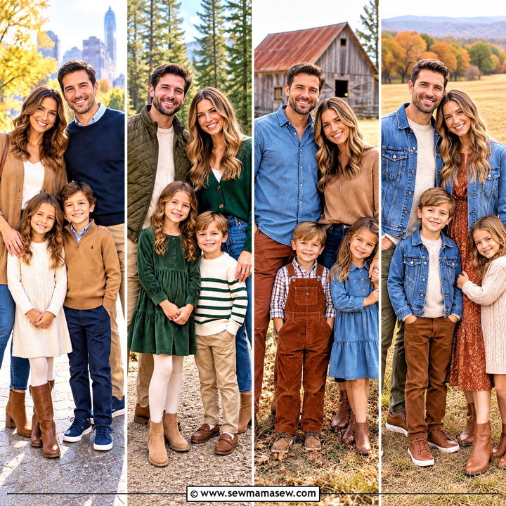 15 Casual Fall Picture Outfits for Family: Cozy Photo Looks