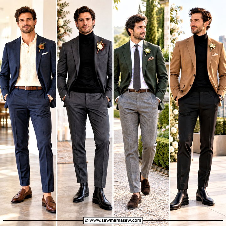 15 Casual Fall Wedding Groom Attire Ideas: Relaxed Charm