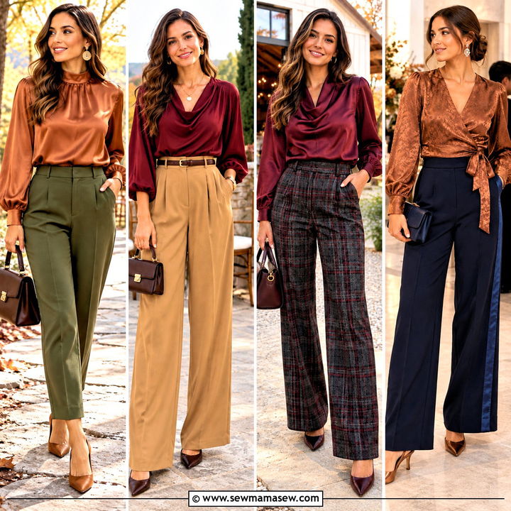 15 Casual Fall Wedding Outfit Guest Pants: Chic Comfy Looks