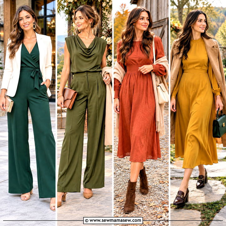 15 Casual Fall Wedding Outfit Ideas Charming Guest Looks