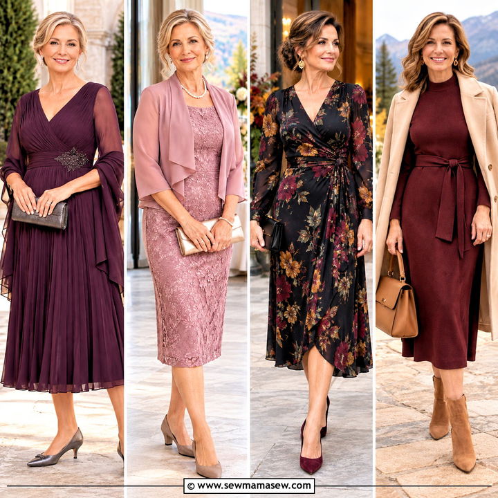 15 Casual Mother of the Groom Dresses Fall: Charming Looks