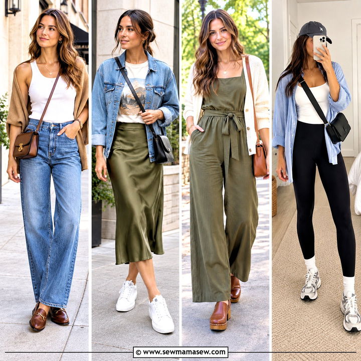 15 Casual Summer to Fall Transition Outfits: Easy Layering