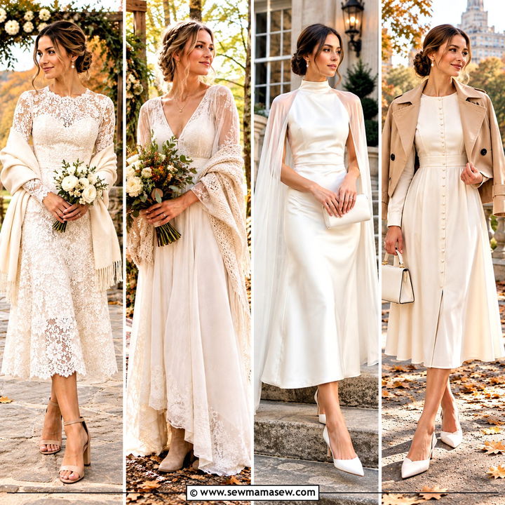 15 Casual Wedding Dress Fall Ideas: Romantic Autumn Looks