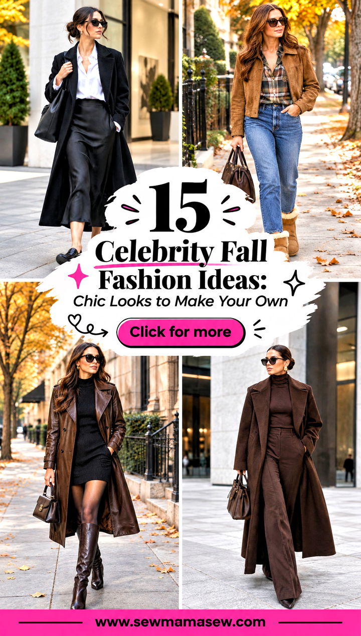 15 Celebrity Fall Fashion Ideas Chic Looks to Make Your Own - 15 Celebrity Fall Fashion Ideas: Chic Looks to Make Your Own