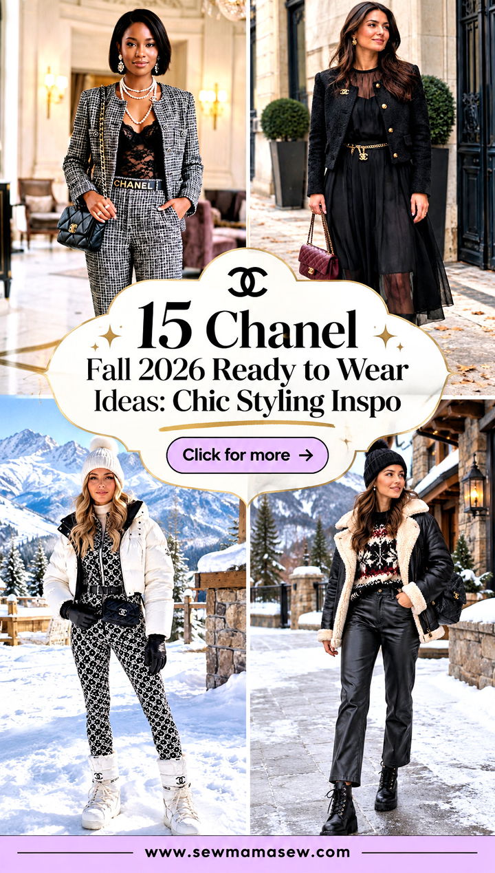 15 Chanel Fall 2026 Ready to Wear Ideas Chic Styling Inspo - 15 Chanel Fall 2026 Ready to Wear Ideas: Chic Styling Inspo