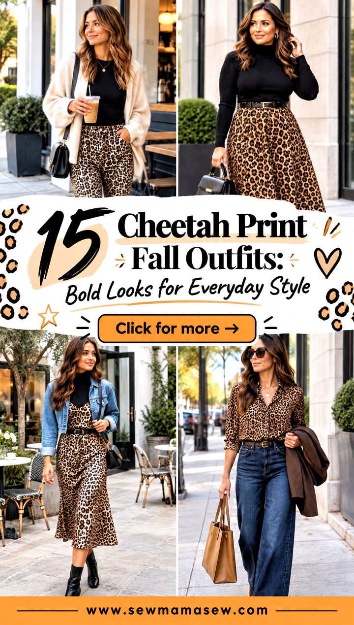 15 Cheetah Print Fall Outfits Bold Looks for Everyday Style - 15 Cheetah Print Fall Outfits: Bold Looks for Everyday Style