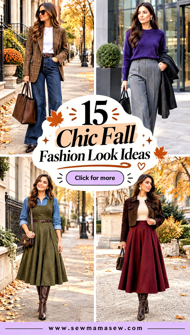 15 Chic Fall Fashion Look Ideas Effortless Everyday Style - 15 Chic Fall Fashion Look Ideas: Effortless Everyday Style