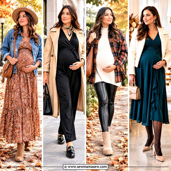 15 Chic Fall Maternity Outfits: Cozy Style for Moms-to-Be