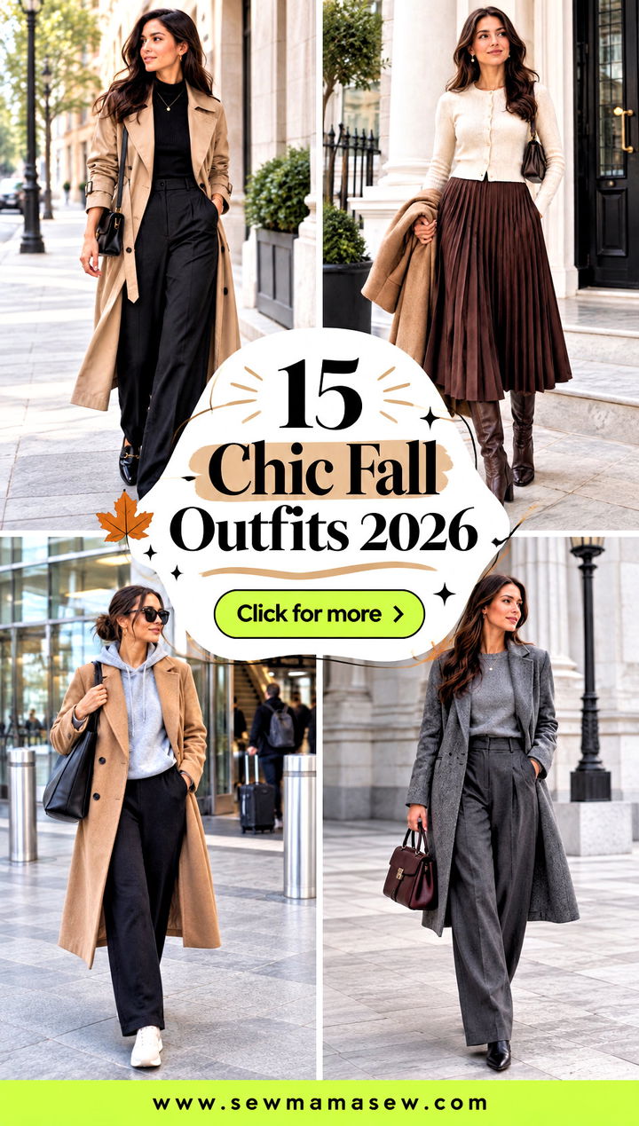 15 Chic Fall Outfits 2026 Fresh Layers for Everyday Style - 15 Chic Fall Outfits 2026: Fresh Layers for Everyday Style