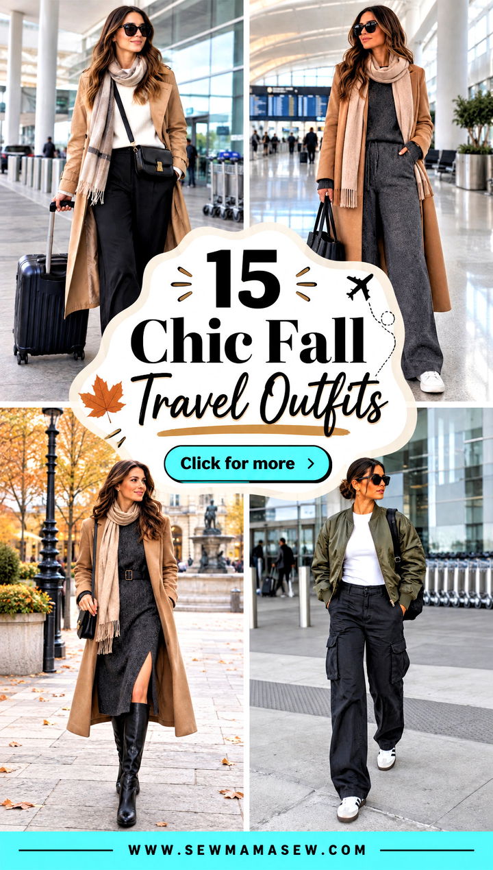 15 Chic Fall Travel Outfits Cozy Layers for Stylish Trips - 15 Chic Fall Travel Outfits: Cozy Layers for Stylish Trips