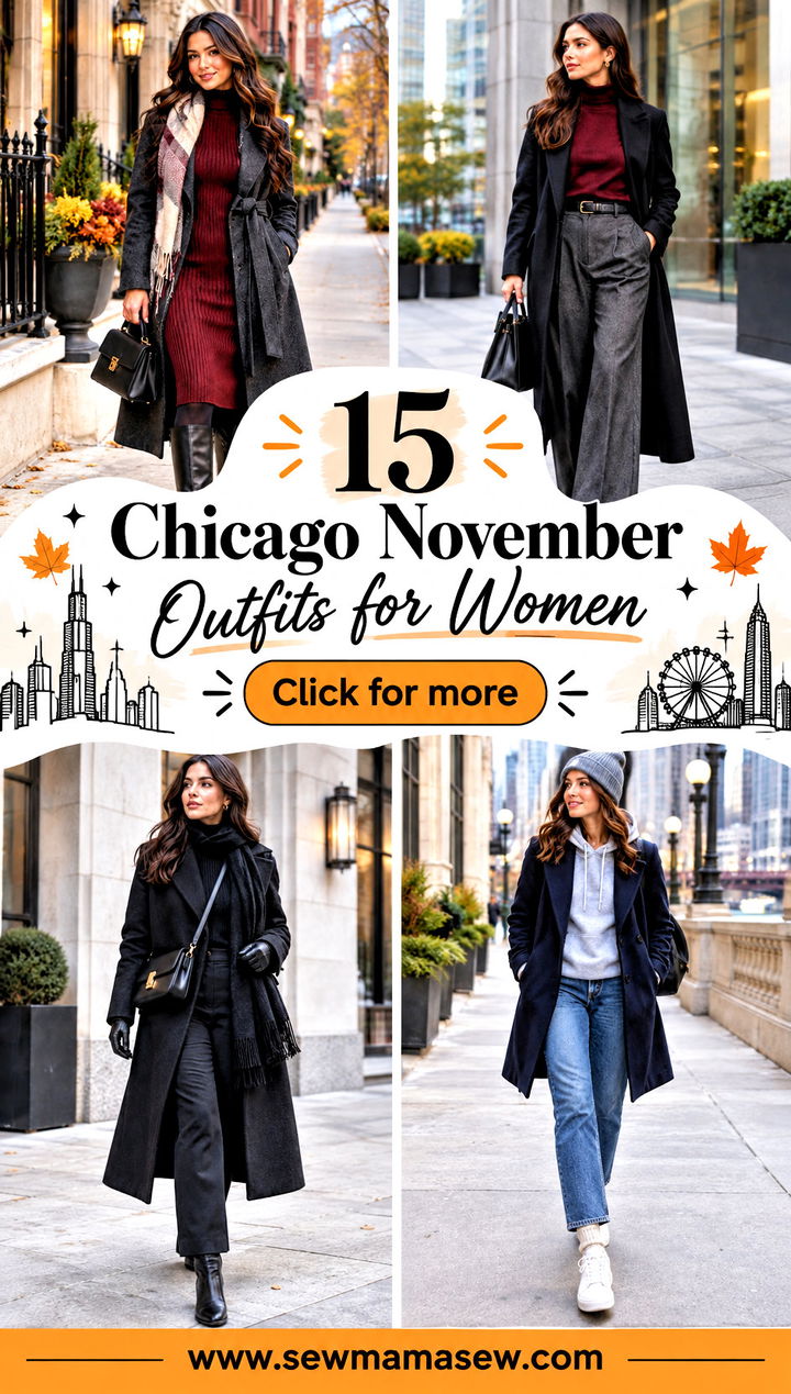 15 Chicago November Outfits for Women Cozy City Style - 15 Chicago November Outfits for Women: Cozy City Style