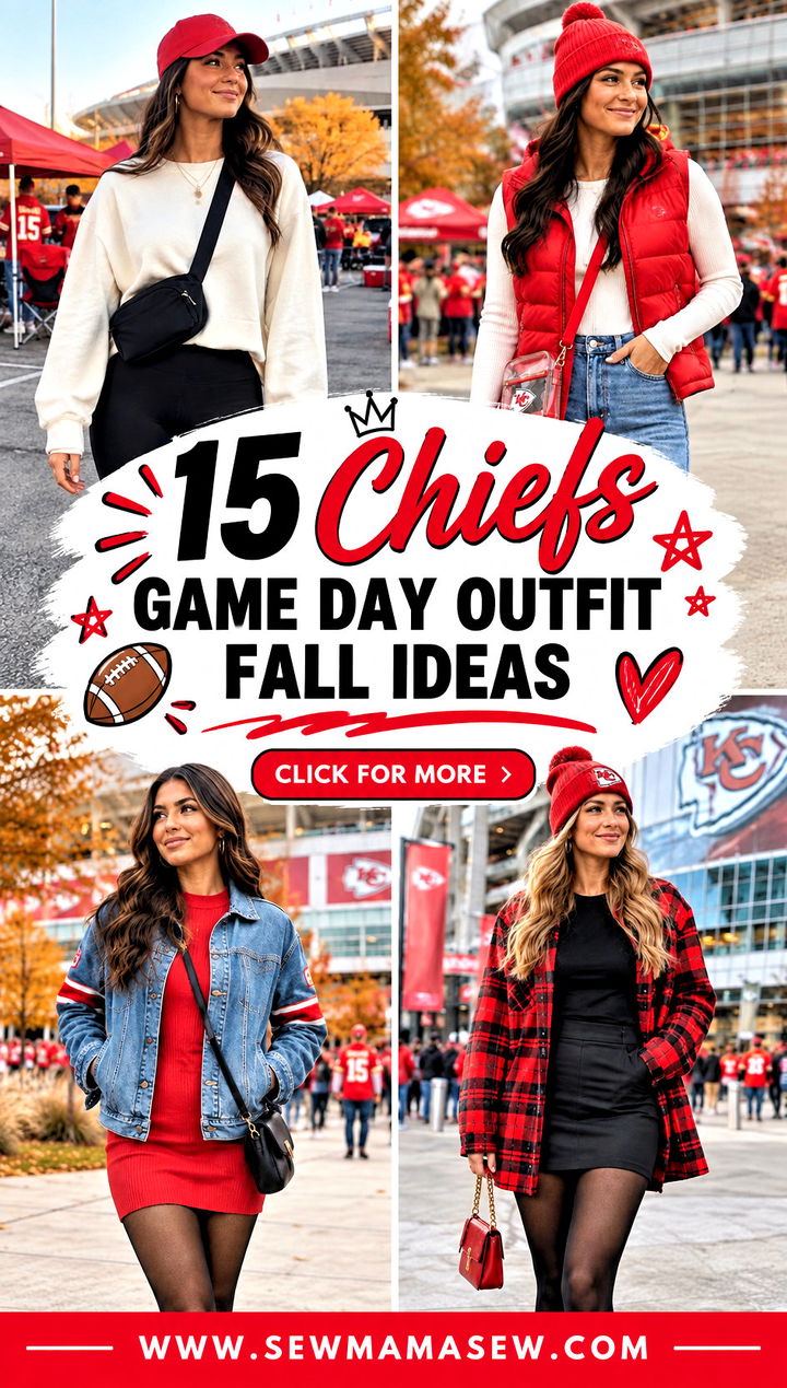 15 Chiefs Game Day Outfit Fall Ideas Cozy Fan Style to Try - 15 Chiefs Game Day Outfit Fall Ideas: Cozy Fan Style to Try