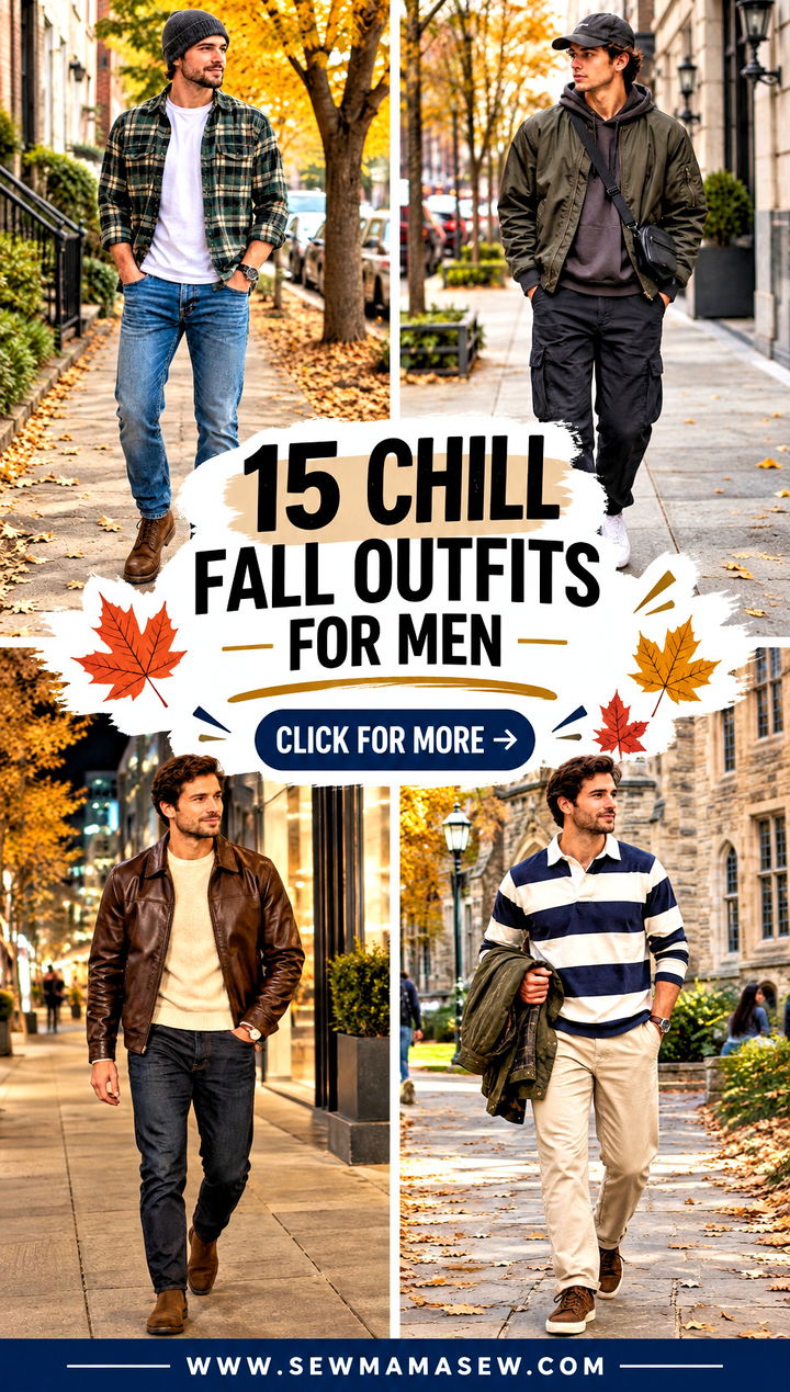 15 Chill Fall Outfits for Men Easy Looks for Crisp Days - 15 Chill Fall Outfits for Men: Easy Looks for Crisp Days