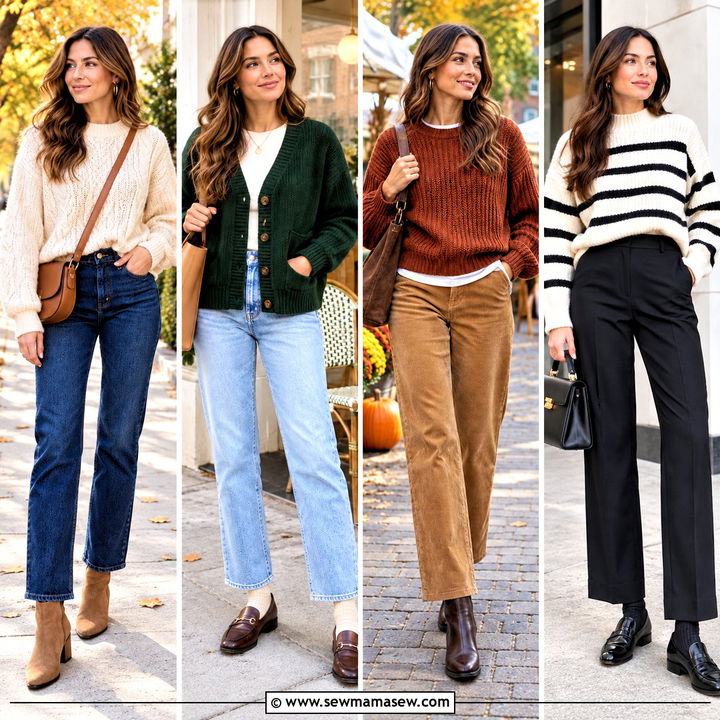 15 Chunky Sweater Aesthetic Fall Ideas Cozy Weekend Looks