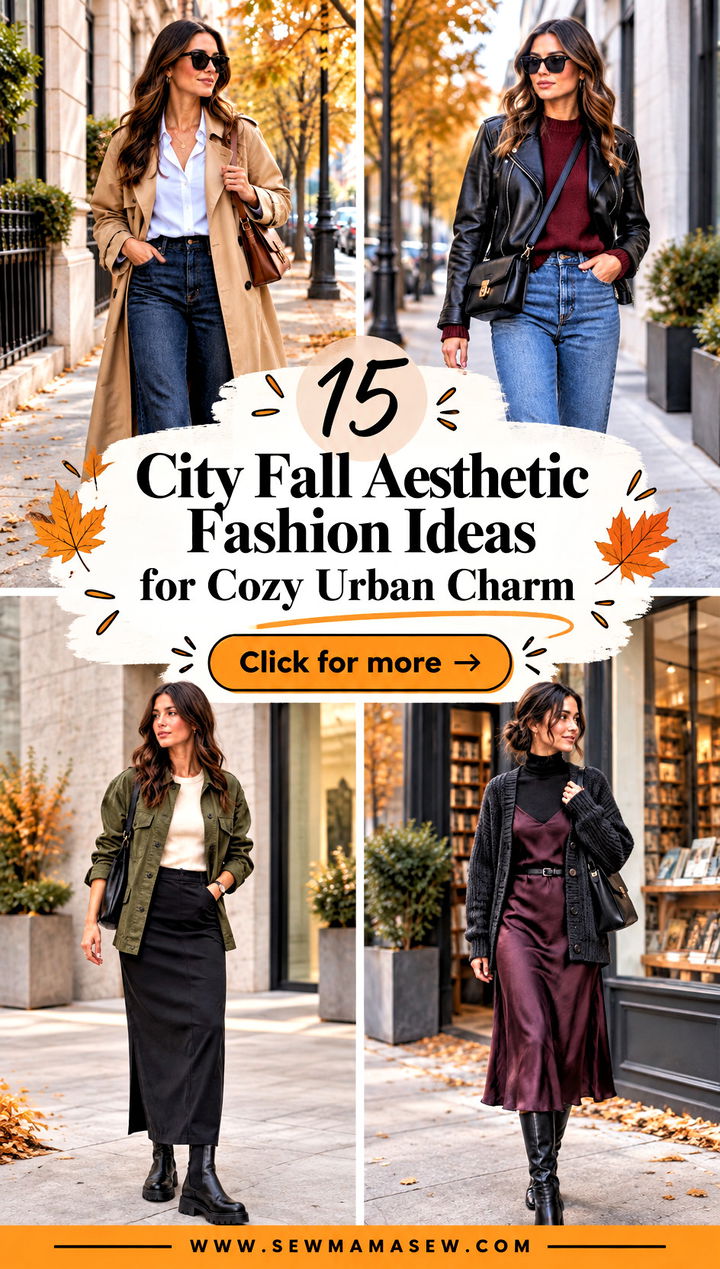 15 City Fall Aesthetic Fashion Ideas for Cozy Urban Charm - 15 City Fall Aesthetic Fashion Ideas for Cozy Urban Charm
