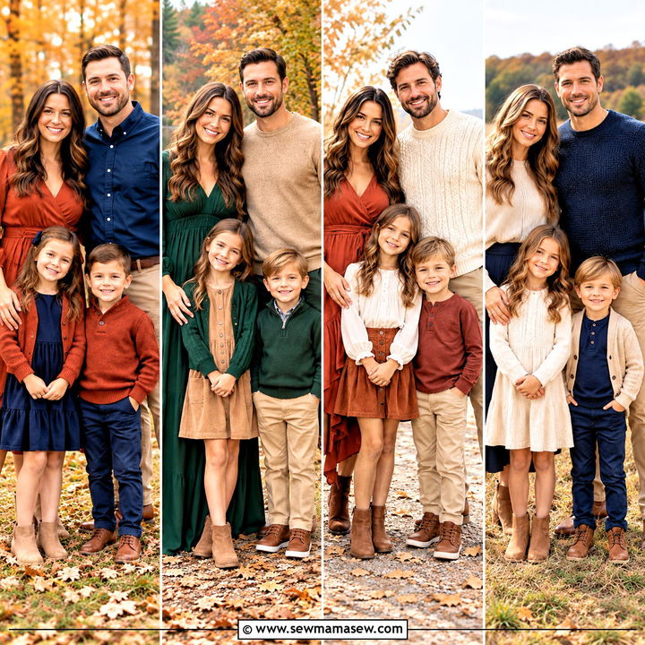 15 Clothes For Fall Family Pictures for Warm, Happy Memories