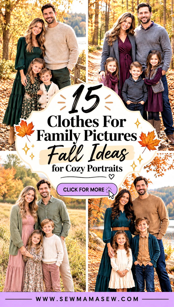 15 Clothes For Family Pictures Fall Ideas for Cozy Portraits - 15 Clothes For Family Pictures Fall Ideas for Cozy Portraits