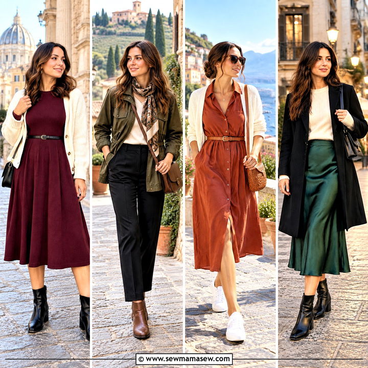 15 Clothes For Italy In October for Chic, Cozy Travel Days