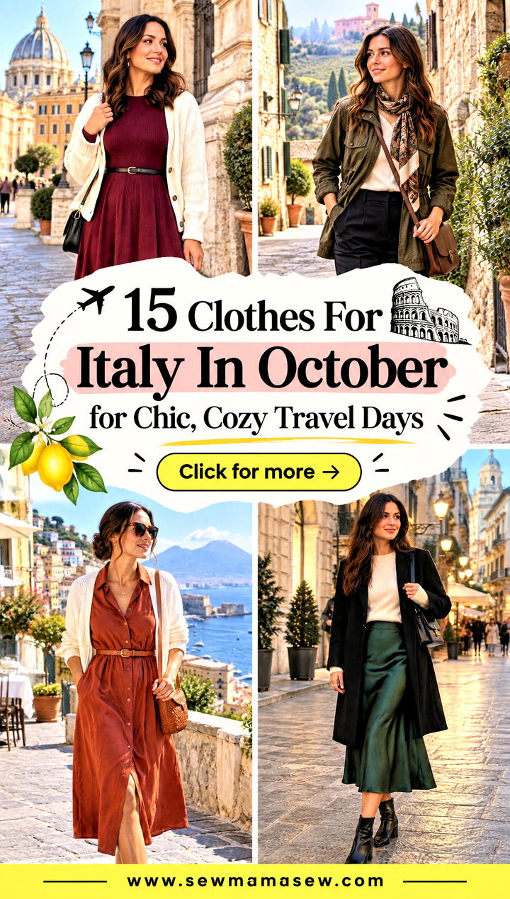 15 Clothes For Italy In October for Chic Cozy Travel Days - 15 Clothes For Italy In October for Chic, Cozy Travel Days