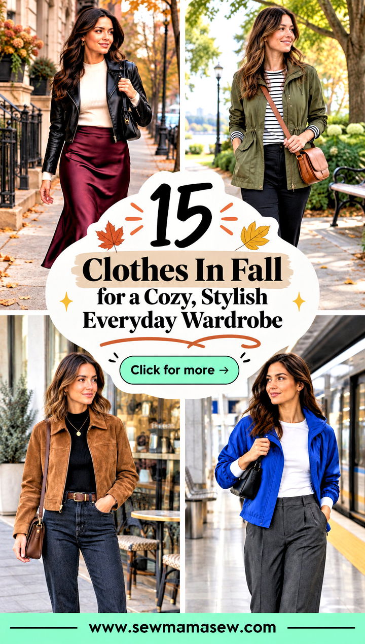 15 Clothes In Fall for a Cozy Stylish Everyday Wardrobe - 15 Clothes In Fall for a Cozy, Stylish Everyday Wardrobe