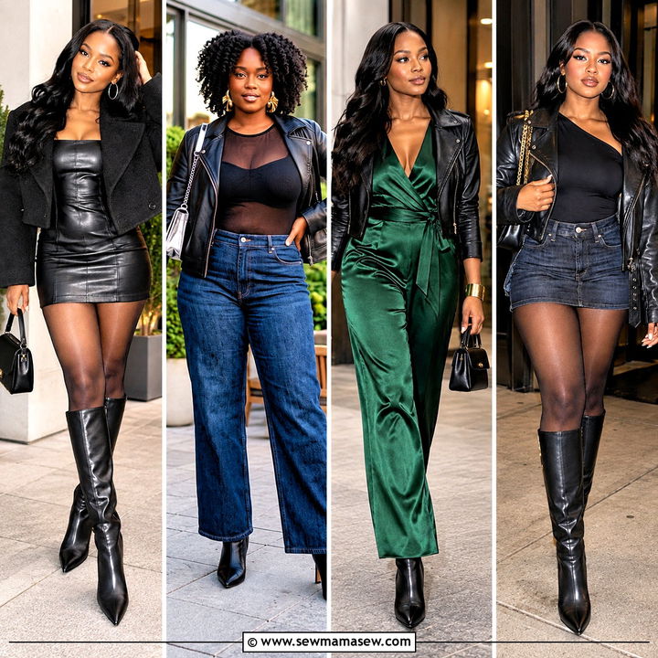 15 Club Outfits Black Women Fall Ideas for Bold Night-Out Style