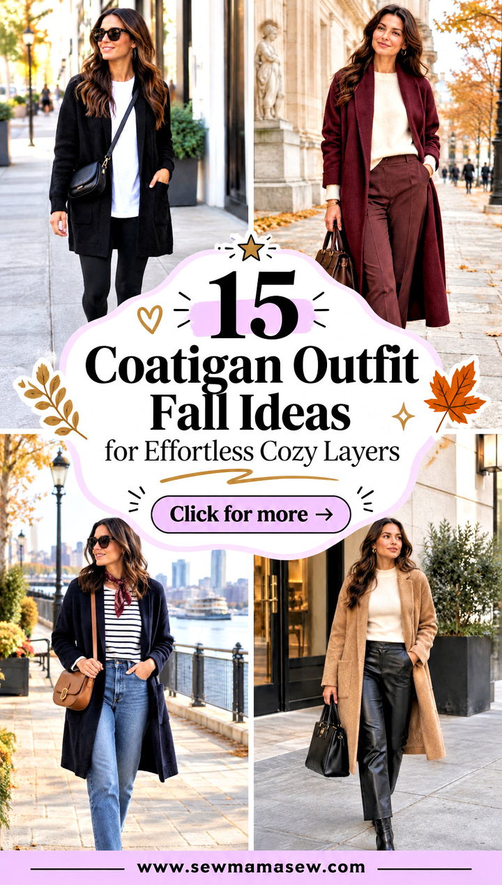 15 Coatigan Outfit Fall Ideas for Effortless Cozy Layers - 15 Coatigan Outfit Fall Ideas for Effortless Cozy Layers