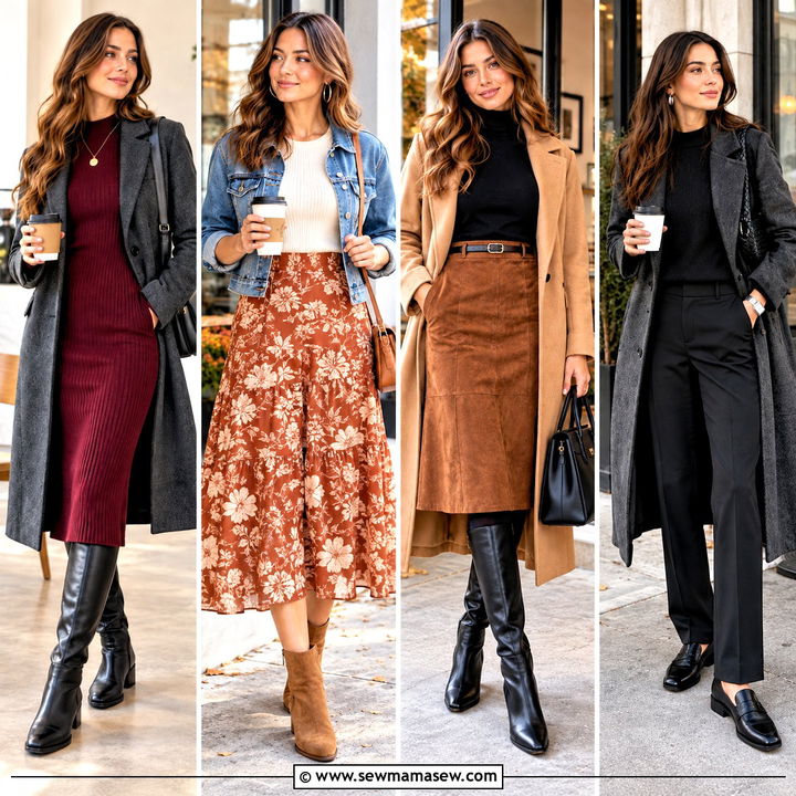15 Coffe Date Autumn Outfit Ideas for Charming Cozy Looks
