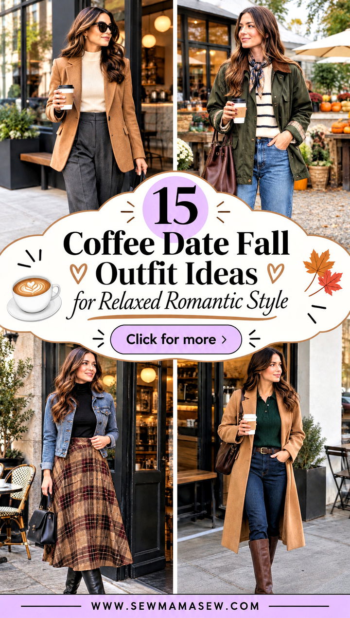 15 Coffee Date Fall Outfit Ideas for Relaxed Romantic Style - 15 Coffee Date Fall Outfit Ideas for Relaxed Romantic Style