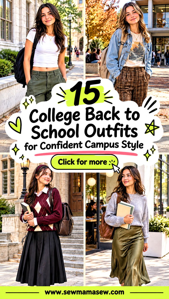 15 College Back to School Outfits for Confident Campus Style - 15 College Back to School Outfits for Confident Campus Style