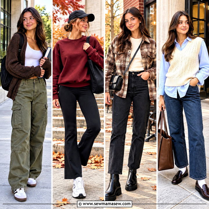 15 College Fall Outfits Casual for Stress-Free Campus Style