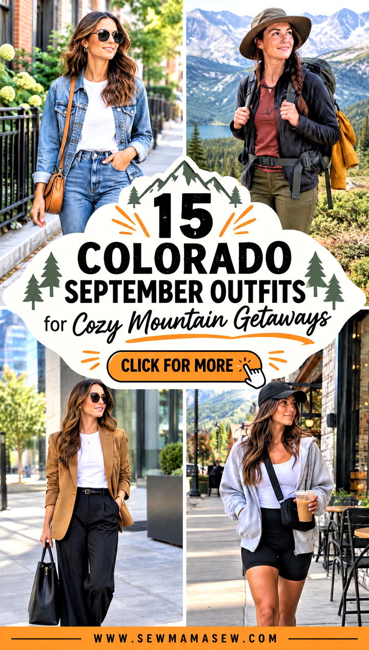 15 Colorado September Outfits for Cozy Mountain Getaways - 15 Colorado September Outfits for Cozy Mountain Getaways